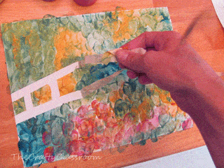 Mini Monets and Mommies: DIY Paint Palette for Kids' Art Activities