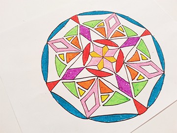 How to Draw a Mandala - The Crafty Classroom