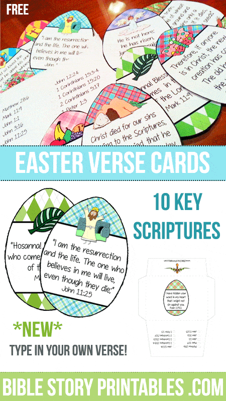 Easter Bible Verse Printables