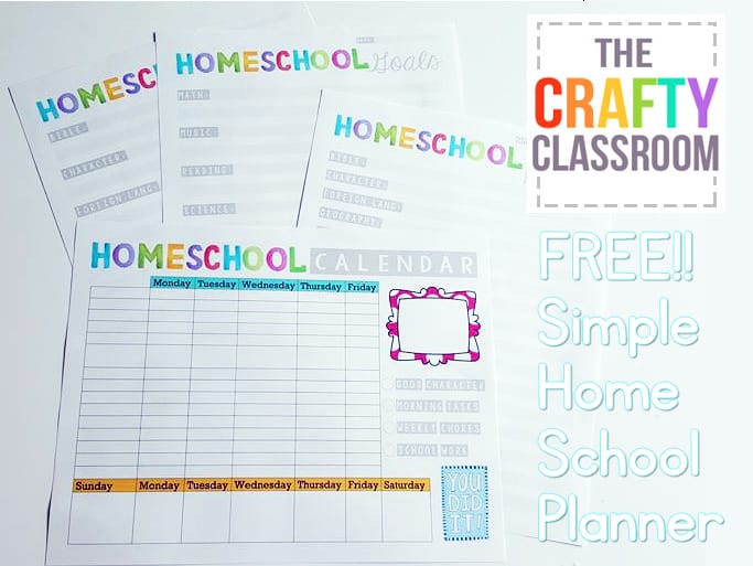 Free Homeschool Planning Printables