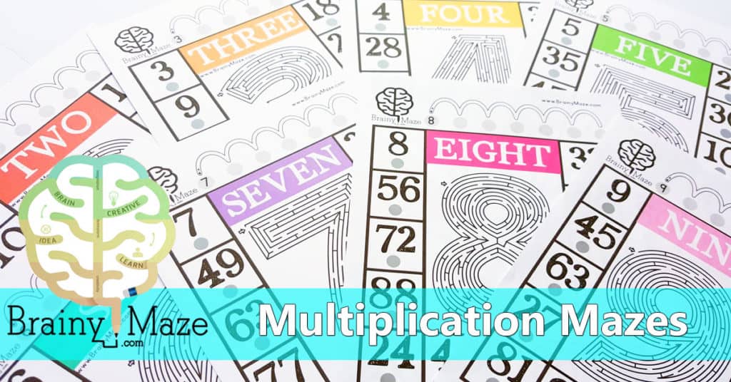 multiplication-mazes-worksheets