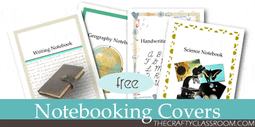 Notebooking Cover Printables