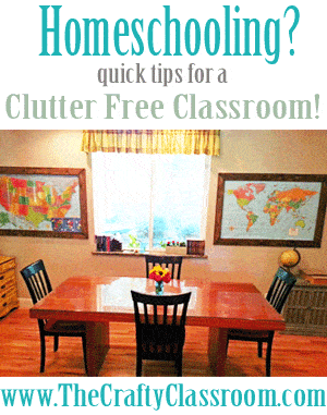 HomeschoolClassroomClutter
