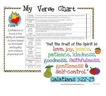 Bible Verse Worksheet - The Crafty Classroom