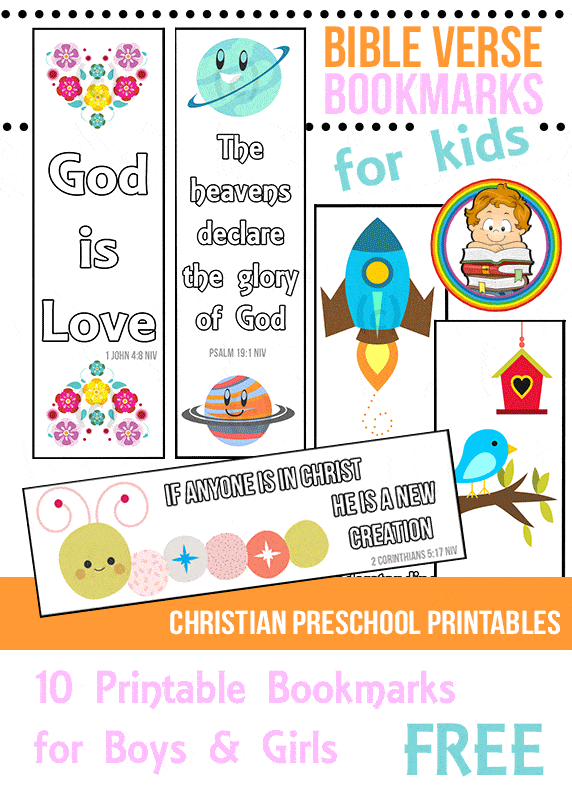 printable bible bookmarks for kids