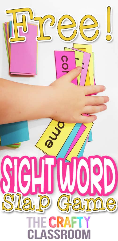 Free Sight Word Printables The Crafty Classroom