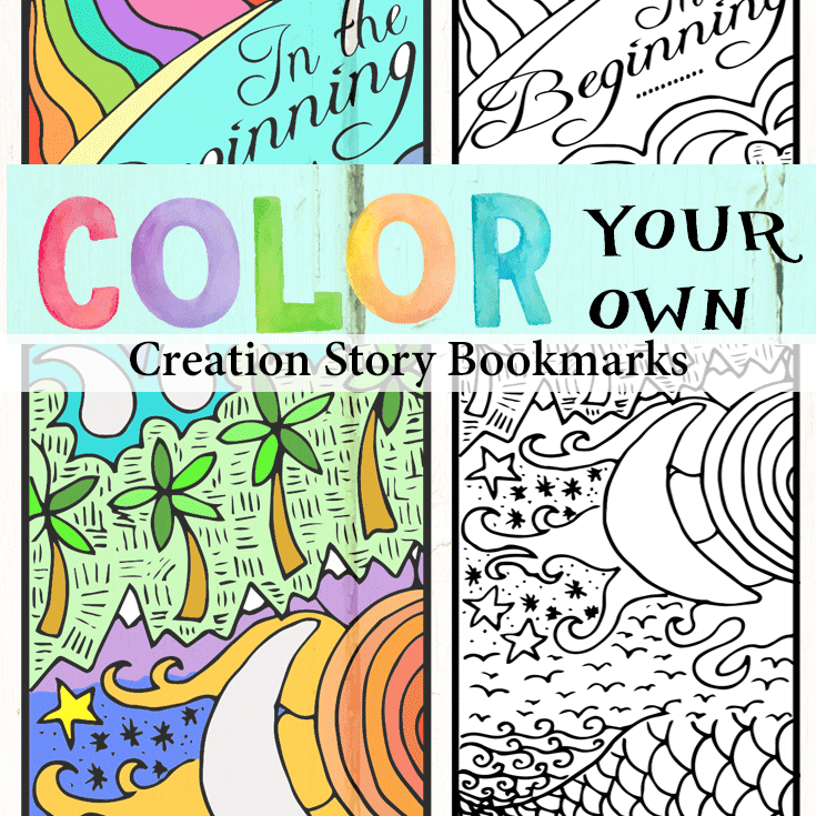 Download Creation Bible Bookmarks - The Crafty Classroom