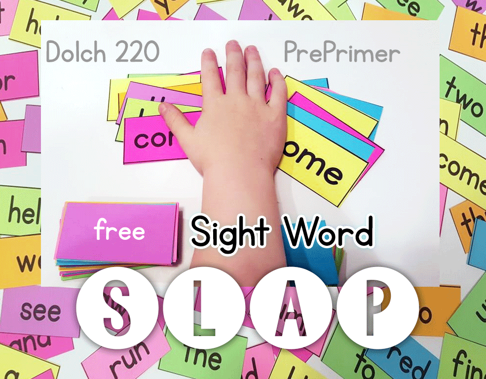 Free Sight Word Printables For Preschool