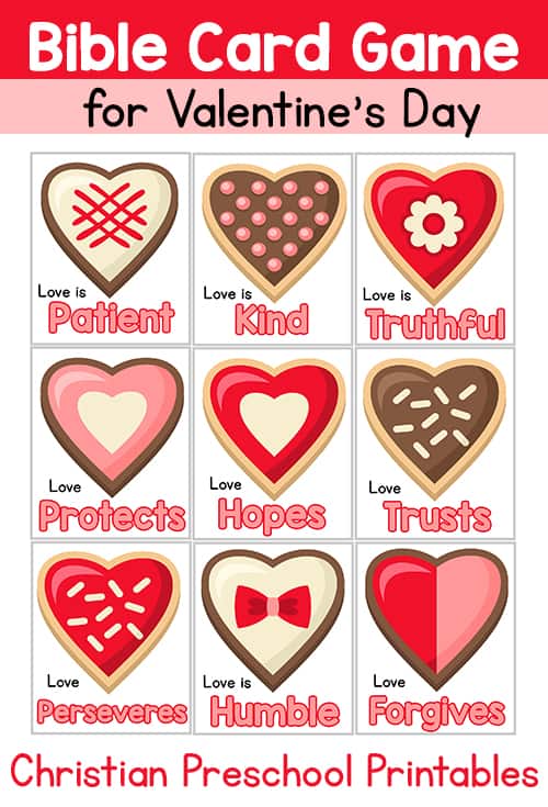 Valentine s Day Bible Printables The Crafty Classroom