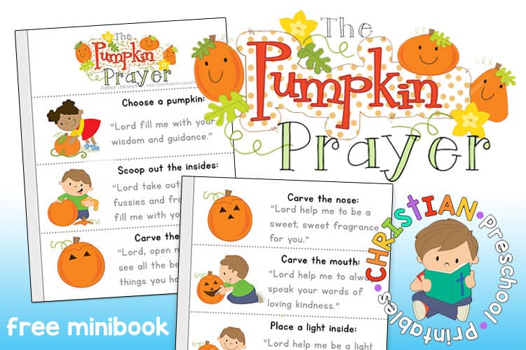 Pumpkin Prayer Printables The Crafty Classroom