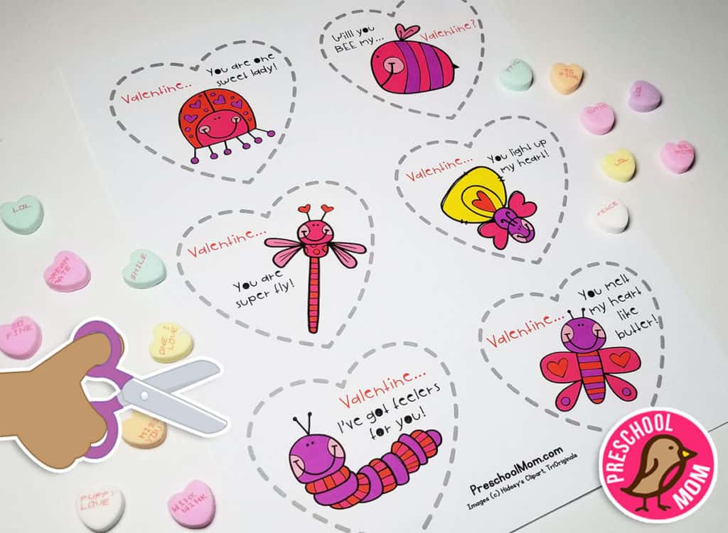 Love Bug Valentine Printable