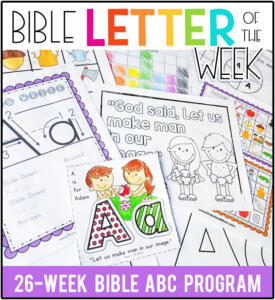 BibleLetteroftheWeek