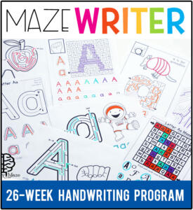 MazeWriterHandwritingProgram